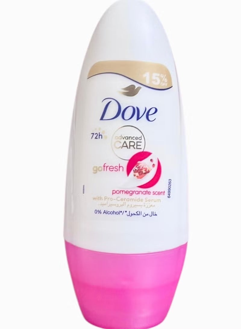 Dove Women Antiperspirant Deodorant Roll-On Pomegranate-50 Ml - Image 3